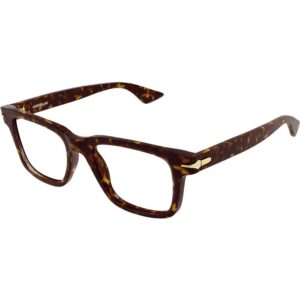 Occhiali vista  Montblanc Mb0266o cod. colore 002 Uomo Geometrica Havana