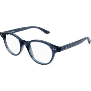 Occhiali vista  Montblanc Mb0255o cod. colore 003 Uomo Panthos Blu