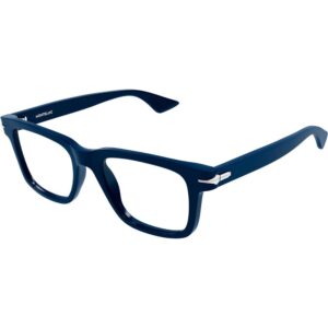 Occhiali vista  Montblanc Mb0266o cod. colore 003 Uomo Geometrica Blu