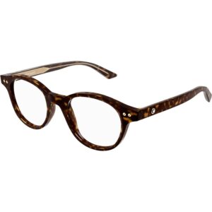 Occhiali vista  Montblanc Mb0255o cod. colore 002 Uomo Panthos Havana