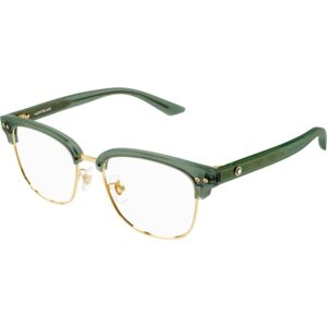 Occhiali vista  Montblanc Mb0259ok cod. colore 004 Uomo Squadrata Verde