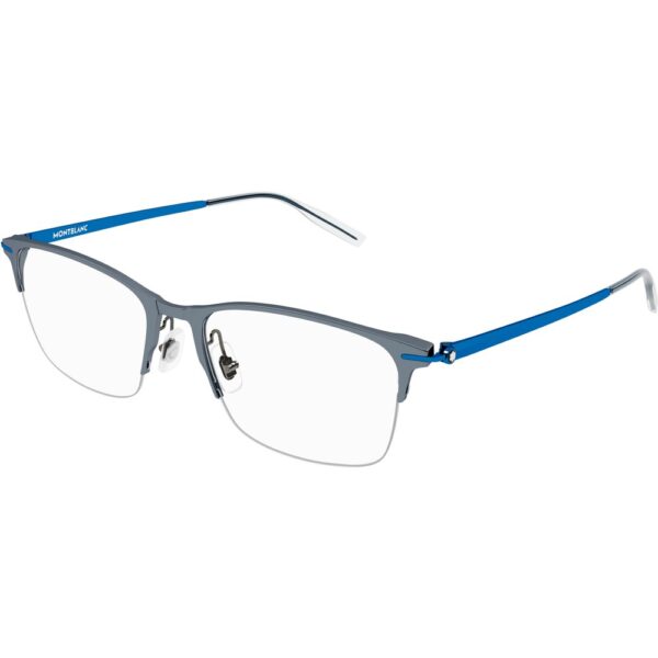 Occhiali vista  Montblanc Mb0284oa cod. colore 005 Uomo Squadrata Blu