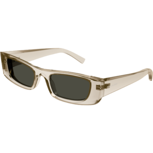 Occhiali da sole  Saint laurent Sl 553 cod. colore 005 Unisex Squadrata Beige