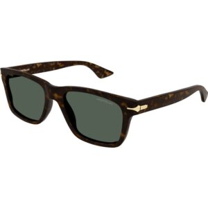 Occhiali da sole  Montblanc Mb0263s cod. colore 002 Uomo Squadrata Havana