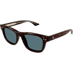 Occhiali da sole  Montblanc Mb0254s cod. colore 002 Uomo Squadrata Havana