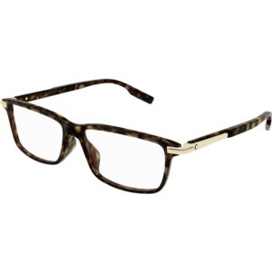 Occhiali vista  Montblanc Mb0217o cod. colore 002 Uomo Squadrata Havana