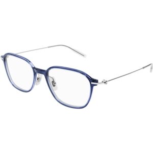 Occhiali vista  Montblanc Mb0207o cod. colore 003 Uomo Squadrata Blu