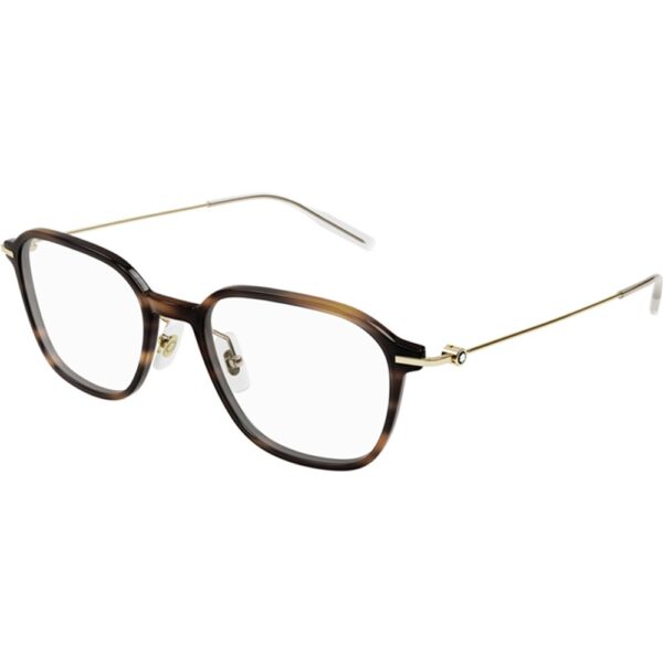 Occhiali vista  Montblanc Mb0207o cod. colore 002 Uomo Squadrata Havana