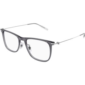 Occhiali vista  Montblanc Mb0206o cod. colore 003 Uomo Squadrata Grigio