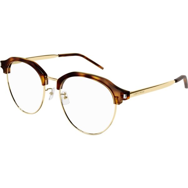 Occhiali vista  Saint laurent Sl 512/f cod. colore 002 Donna Rotonda Havana