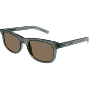 Occhiali da sole  Montblanc Mb0260s cod. colore 004 Uomo Squadrata Grigio