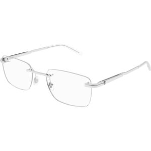 Occhiali vista  Montblanc Mb0279o cod. colore 001 Uomo Squadrata Argento