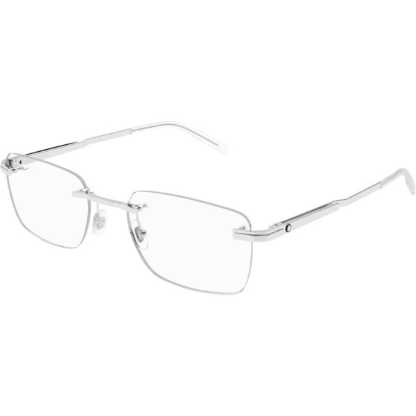 Occhiali vista  Montblanc Mb0279o cod. colore 001 Uomo Squadrata Argento