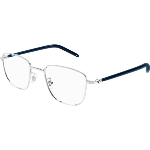 Occhiali vista  Montblanc Mb0272o cod. colore 007 Uomo Squadrata Argento