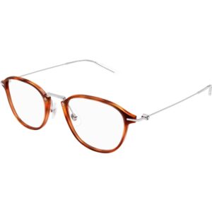 Occhiali vista  Montblanc Mb0155o cod. colore 005 Uomo Panthos Havana