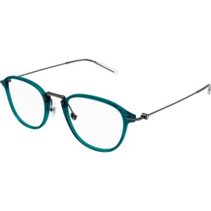 Occhiali vista  Montblanc Mb0155o cod. colore 006 Uomo Panthos Verde