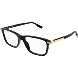 Occhiali vista  Montblanc Mb0277o cod. colore 005 Uomo Squadrata Nero