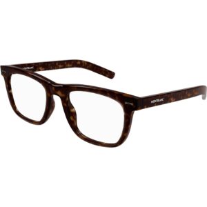 Occhiali vista  Montblanc Mb0262o cod. colore 002 Uomo Squadrata Havana