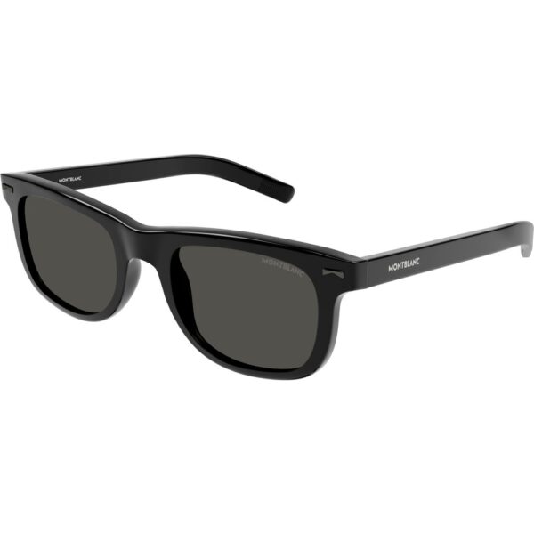 Occhiali da sole  Montblanc Mb0260s cod. colore 006 Uomo Squadrata Nero