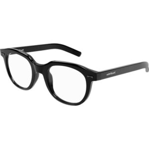 Occhiali vista  Montblanc Mb0261o cod. colore 001 Uomo Geometrica Nero