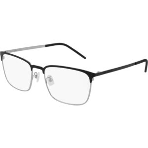 Occhiali vista  Saint laurent Sl 378/f slim cod. colore 001 Uomo Squadrata Nero