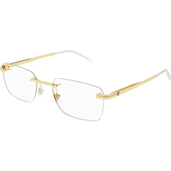 Occhiali vista  Montblanc Mb0279o cod. colore 002 Uomo Squadrata Oro