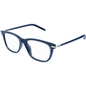 Occhiali vista  Montblanc Mb0275oa cod. colore 007 Uomo Squadrata Blu