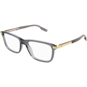 Occhiali vista  Montblanc Mb0277o cod. colore 008 Uomo Squadrata Grigio