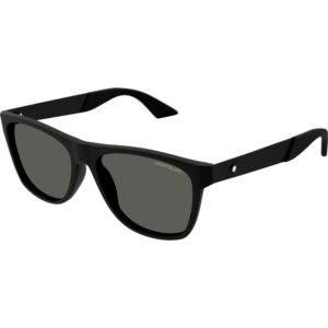 Occhiali da sole  Montblanc Mb0298s cod. colore 005 Uomo Squadrata Nero