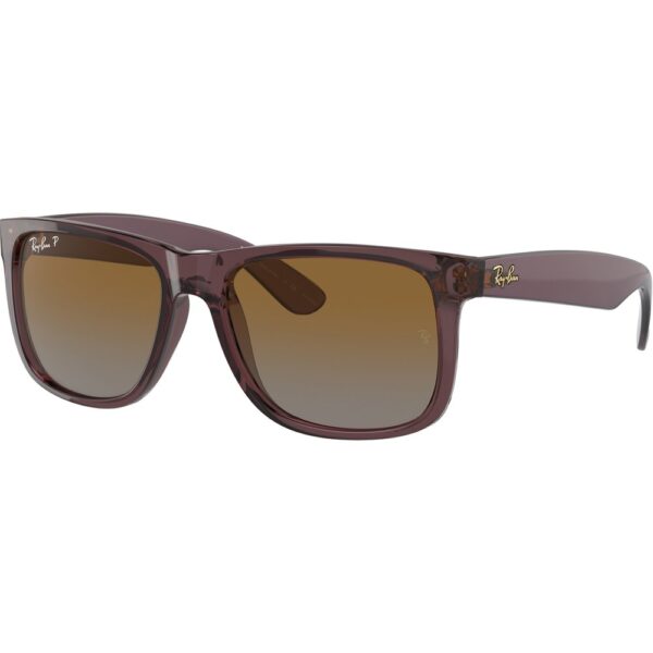 Occhiali da sole  Ray - ban Rb4165 justin cod. colore 6597t5 Uomo Squadrata Marrone