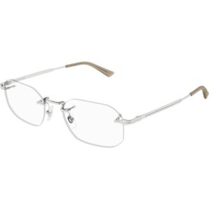 Occhiali vista  Montblanc Mb0307o cod. colore 003 Uomo Squadrata Argento