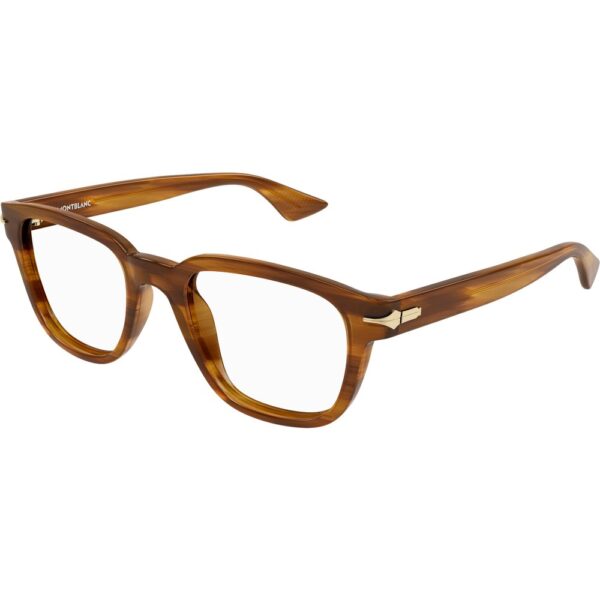 Occhiali vista  Montblanc Mb0305o cod. colore 008 Uomo Squadrata Marrone