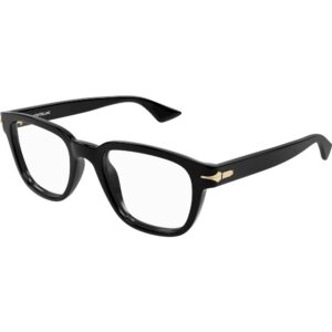 Occhiali vista  Montblanc Mb0305o cod. colore 001 Uomo Squadrata Nero