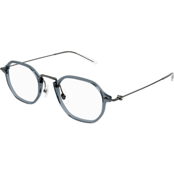 Occhiali vista  Montblanc Mb0296o cod. colore 003 Uomo Geometrica Grigio