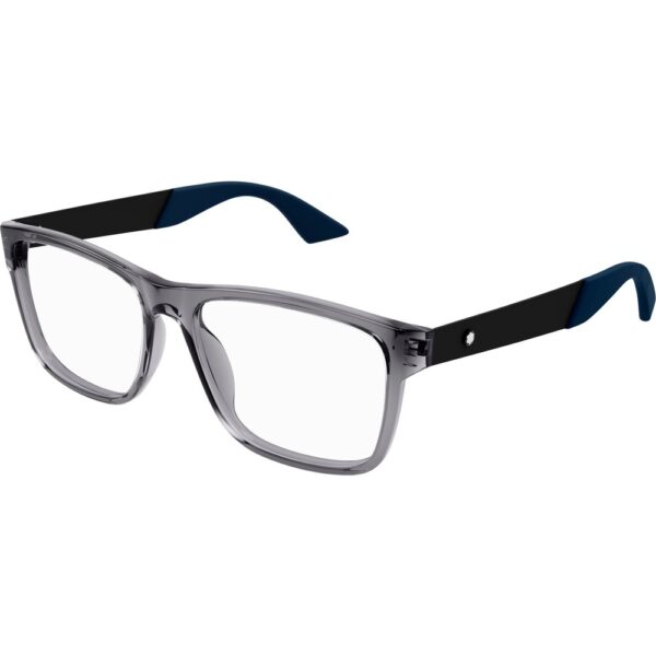 Occhiali vista  Montblanc Mb0300o cod. colore 004 Uomo Squadrata Grigio