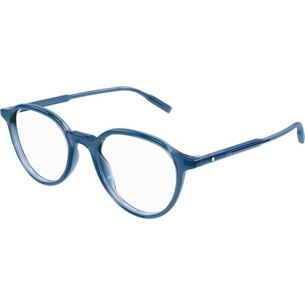 Occhiali vista  Montblanc Mb0291o cod. colore 004 Uomo Rotonda Blu