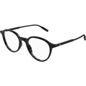 Occhiali vista  Montblanc Mb0291o cod. colore 001 Uomo Rotonda Nero