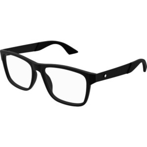 Occhiali vista  Montblanc Mb0300o cod. colore 001 Uomo Squadrata Nero