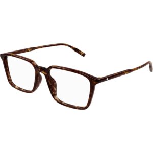 Occhiali vista  Montblanc Mb0293oa cod. colore 002 Uomo Squadrata Havana