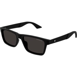 Occhiali da sole  Montblanc Mb0299s cod. colore 001 Uomo Squadrata Nero