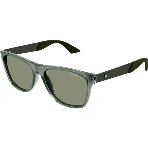 Occhiali da sole  Montblanc Mb0298s cod. colore 003 Uomo Squadrata Grigio