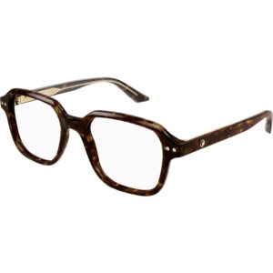 Occhiali vista  Montblanc Mb0290o cod. colore 002 Uomo Squadrata Havana