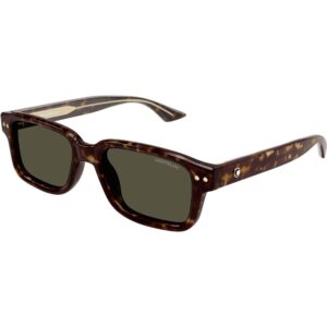 Occhiali da sole  Montblanc Mb0286s cod. colore 002 Uomo Squadrata Havana