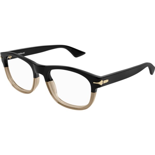 Occhiali vista  Montblanc Mb0306o cod. colore 007 Uomo Squadrata Nero