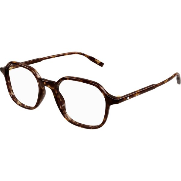 Occhiali vista  Montblanc Mb0292o cod. colore 002 Uomo Geometrica Havana