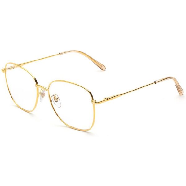 Occhiali vista  Retrosuperfuture 8a5 numero 91 cod. colore oro Unisex Squadrata Oro