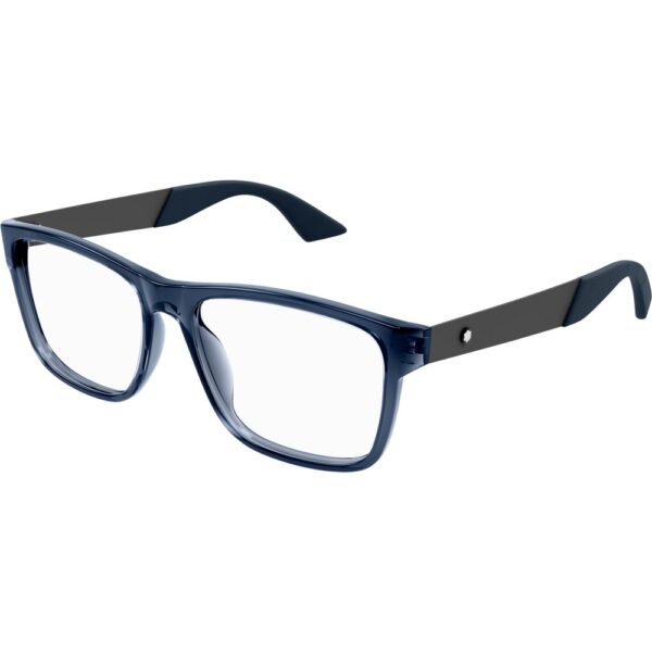 Occhiali vista  Montblanc Mb0300o cod. colore 002 Uomo Squadrata Blu