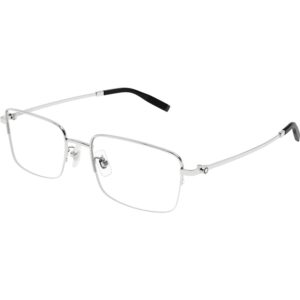 Occhiali vista  Montblanc Mb0313oa cod. colore 001 Uomo Squadrata Argento