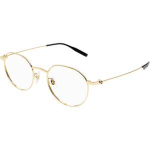 Occhiali vista  Montblanc Mb0317oa cod. colore 002 Uomo Rotonda Oro