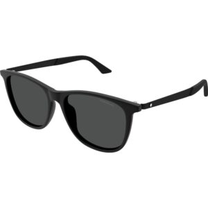 Occhiali da sole  Montblanc Mb0330s cod. colore 001 Uomo Squadrata Nero